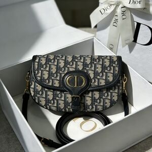 <AUTHENTIC>Christian Dior Bobby Bag Oblique Jacquard Icon